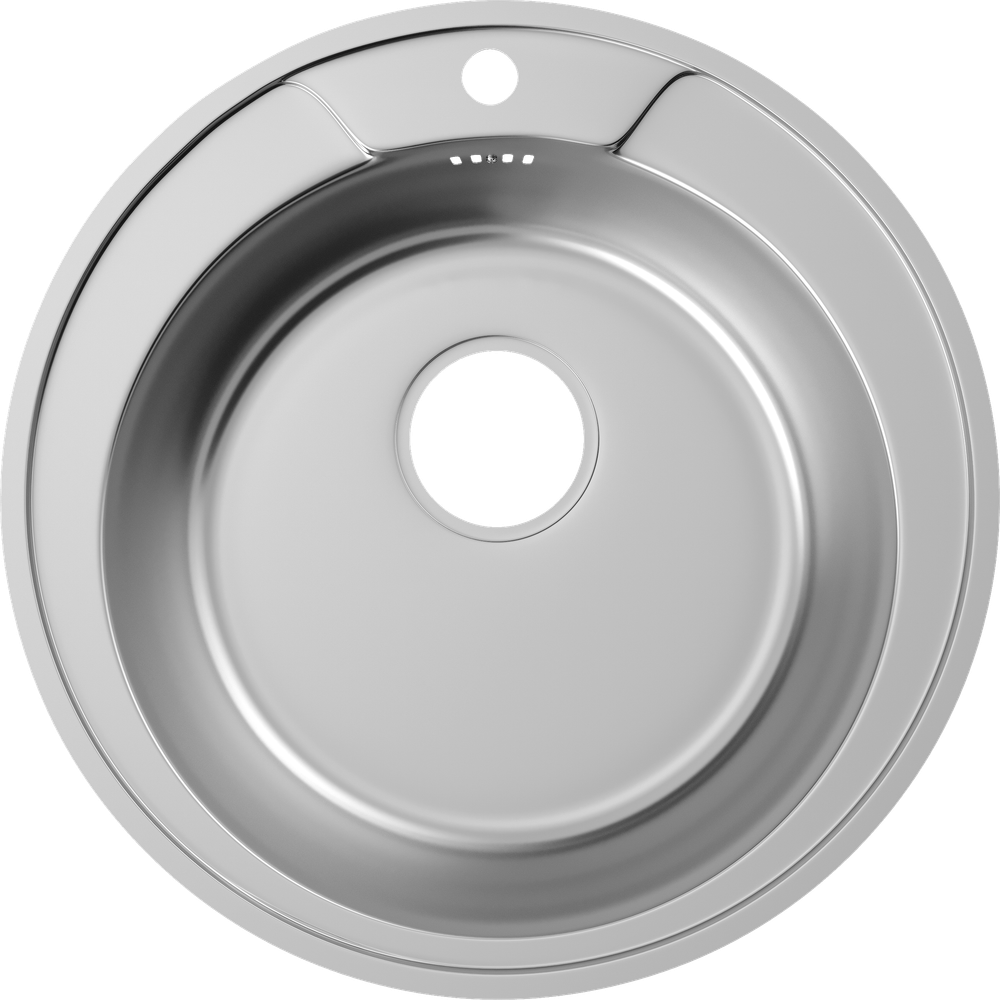 Комплект Мойка Domaci Равенна Rite DFA 500 (6) TG + Смеситель MEGA Snow MG-SH03, хром