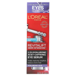 L'Oréal, Revitalift Derm Intensives, 2,5% [гиалуроновая кислота + кофеин] сыворотка для кожи вокруг глаз, без отдушек, 20 мл (0,67 жидк. унц.)