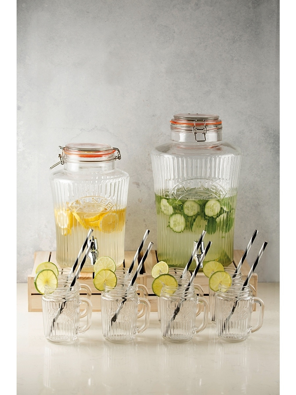 Диспенсер для напитков Vintage 5 л Kilner K_0025.407V