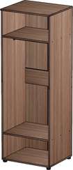 Шкаф для одежды без дверей глубиной 600 Стандарт-Pro ясень шимо темный