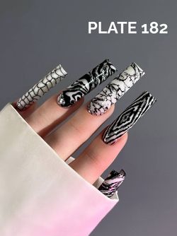 Swanky Stamping Пластина для стемпинга 1823