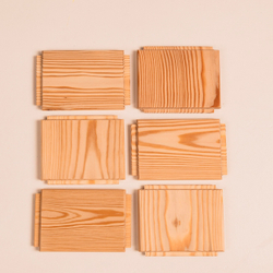 Cтеновые панели Wooden Wall Лиственница модель Квадро