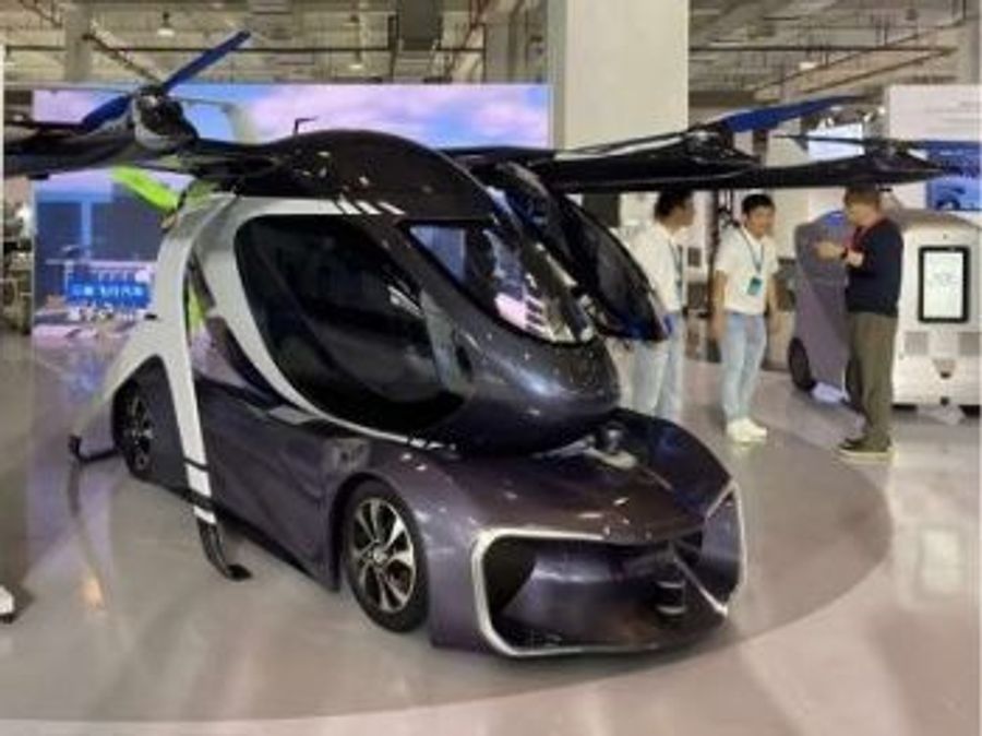 Компания Chery представила концепт беспилотного летающего автомобиля