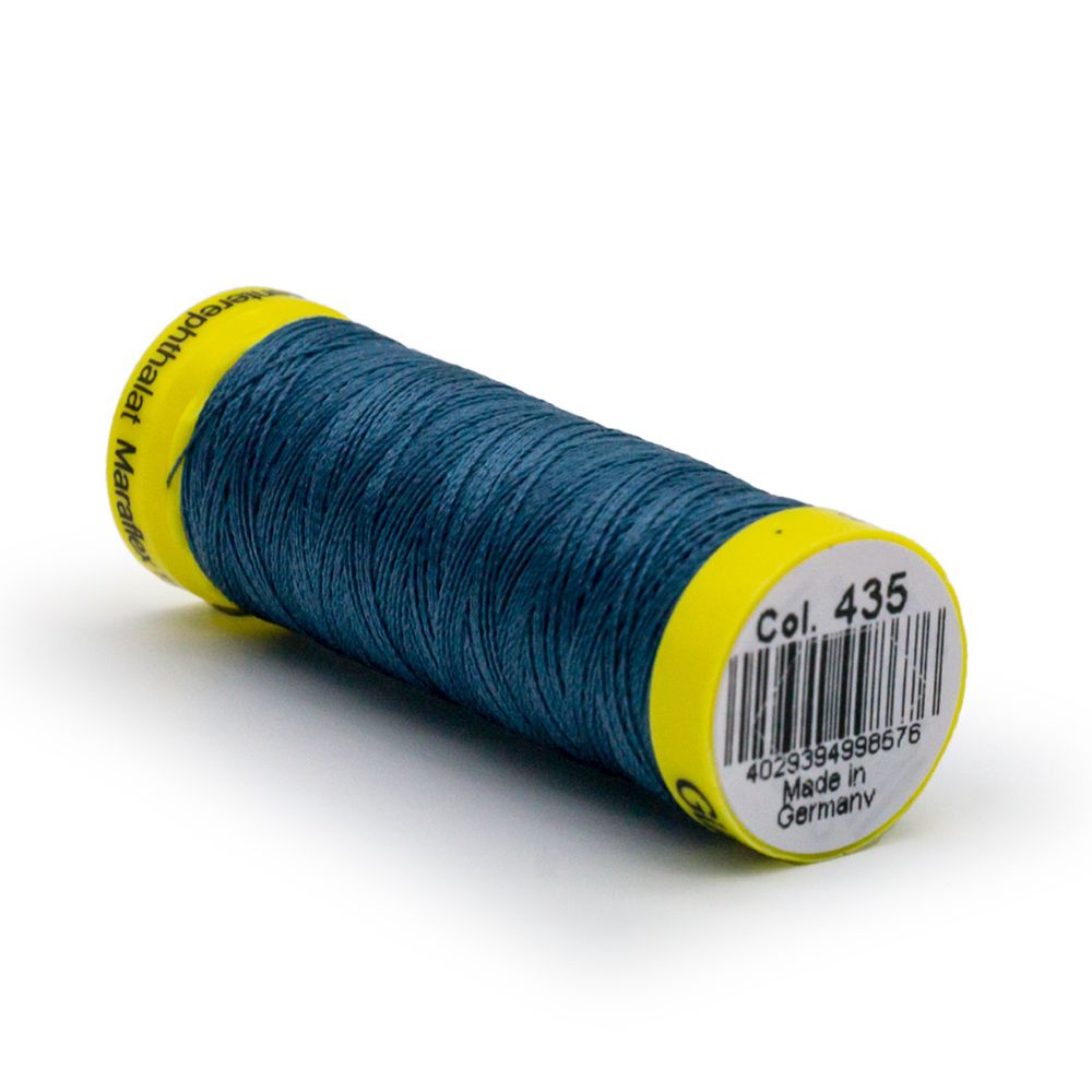 Нитки для трикотажа Gutermann Maraflex 120 (150 метров), 5 кат. | 435 зелено-синий