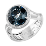 Кольцо со Шпинелью и Бриллиантами, R0144-2/5