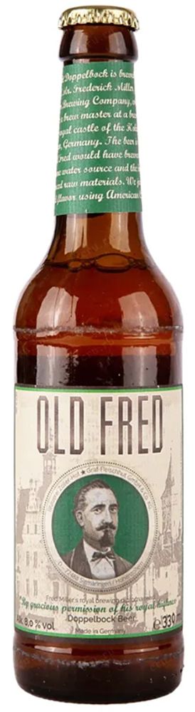 Пиво Цоллер-Хоф Олд Фред Доппельбок / Zoller-Hof Old Fred Doppelbock 0.33 - стекло