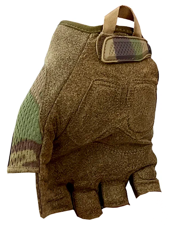 Перчатки тактические Mech Wear M-Pact беспалые (мультикам)