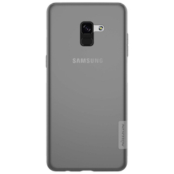 Прозрачный силиконовый чехол Nillkin Nature для Samsung Galaxy A8 Plus (2018)