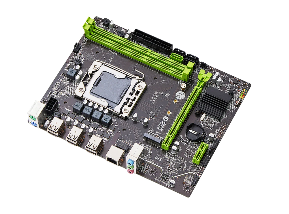 Материнская плата с процессором BaseTech X79M2 V21, Socket1356, Xeon E5-2470v2, mATX, Retail, Socket1356, 2xDDR3, PCIe3.0, 1xM.2, GLAN, 2xPS/2, 8xUSB2, 2xUSB3 (BT-X79M2-V21-2470V2)