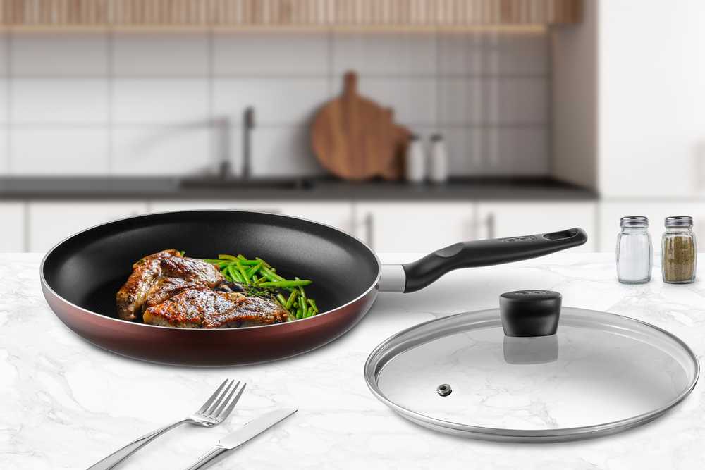 Сковорода с крышкой Tefal Cook&Clean 28 см 4233928