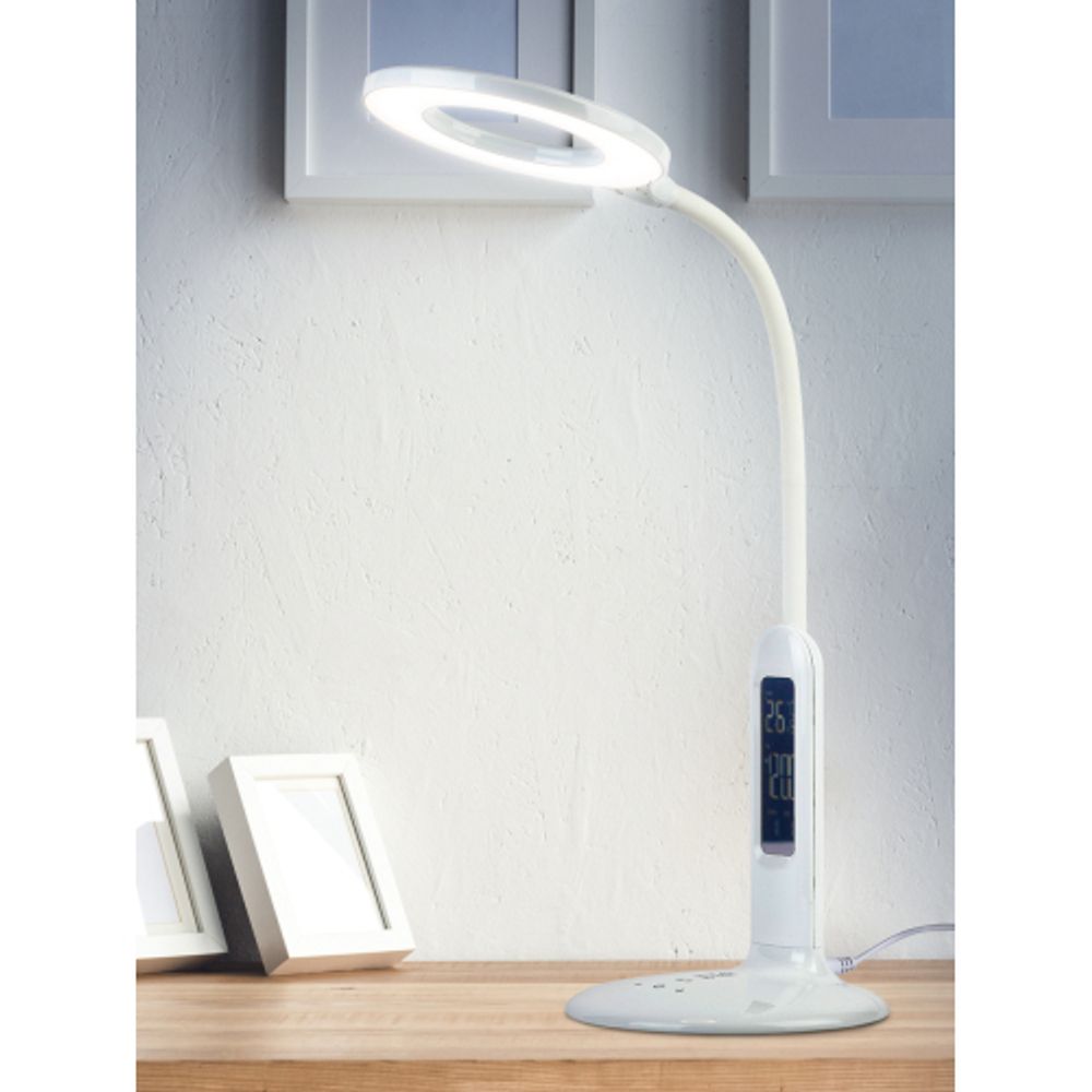 Настольный светильник ЭРА NLED-476-10W-W светодиодный белый