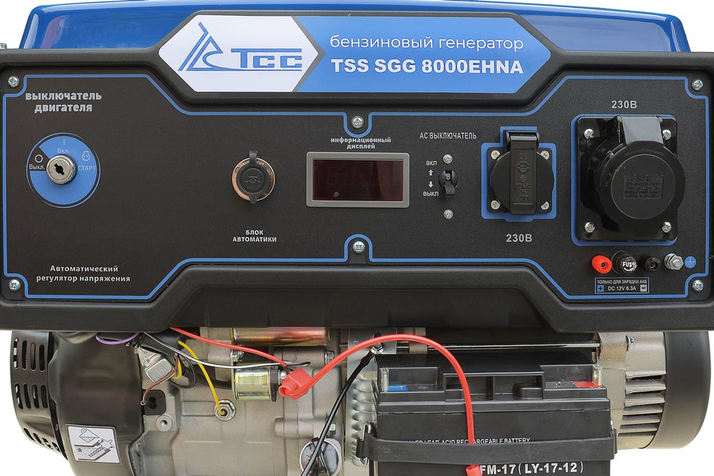 Бензогенератор TSS SGG 8000EHNA в кожухе МК-1.1