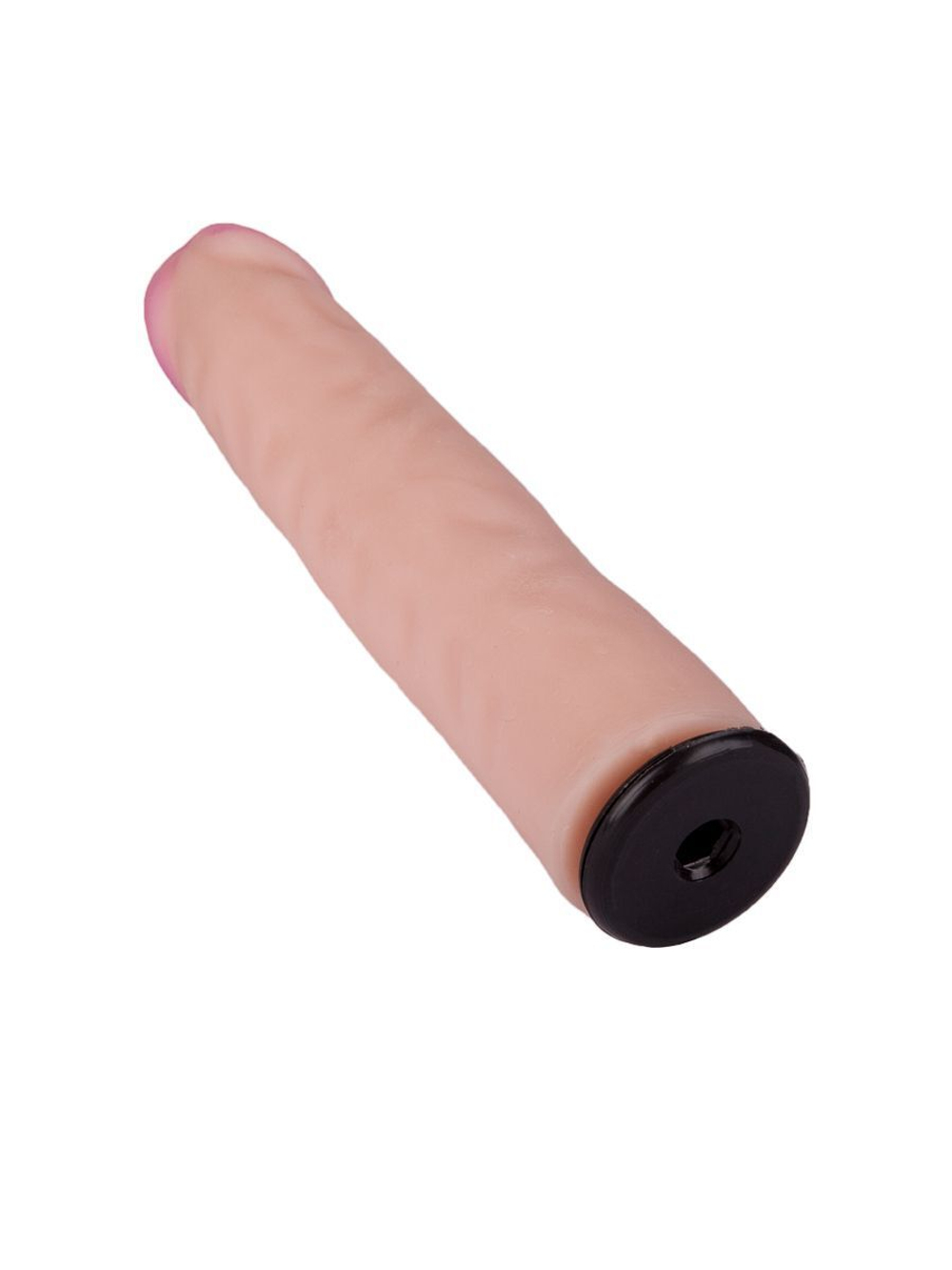 Телесная насадка Harness с коннектором GREEN LINE - 17 см. (Цвет: телесный)