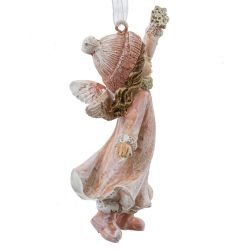 GAEM Украшение новогоднее "Девочка-ангел", L4,5 W3,5 H8 см, 2в.