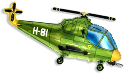 Зеленой вертолет