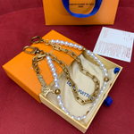 Louis Vuitton Chain Belt Pearls Bag Charm