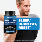 MAV Nutrition, Средство для сжигания жира в ночное время, 60 капсул