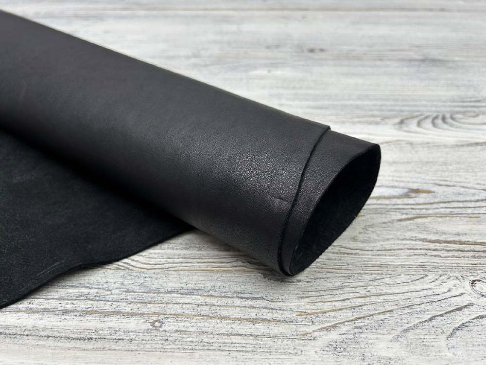 Buffalo Prime Nero (1,8-2,0 мм), цв. Черный, натуральная кожа