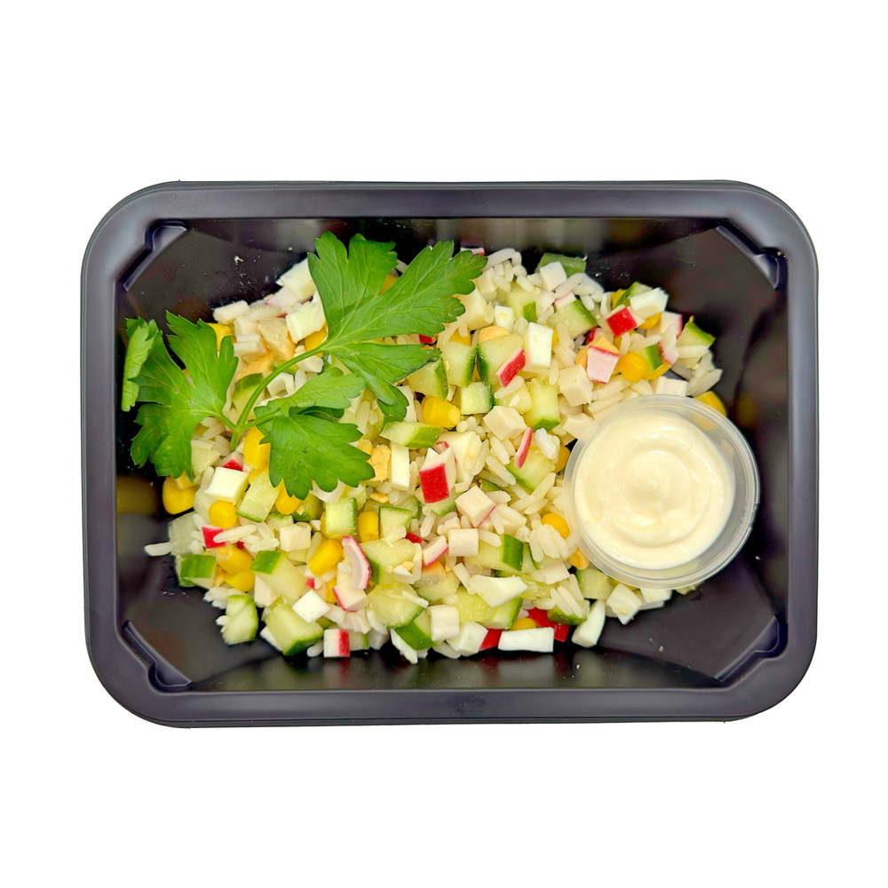 Салат с крабовыми палочками