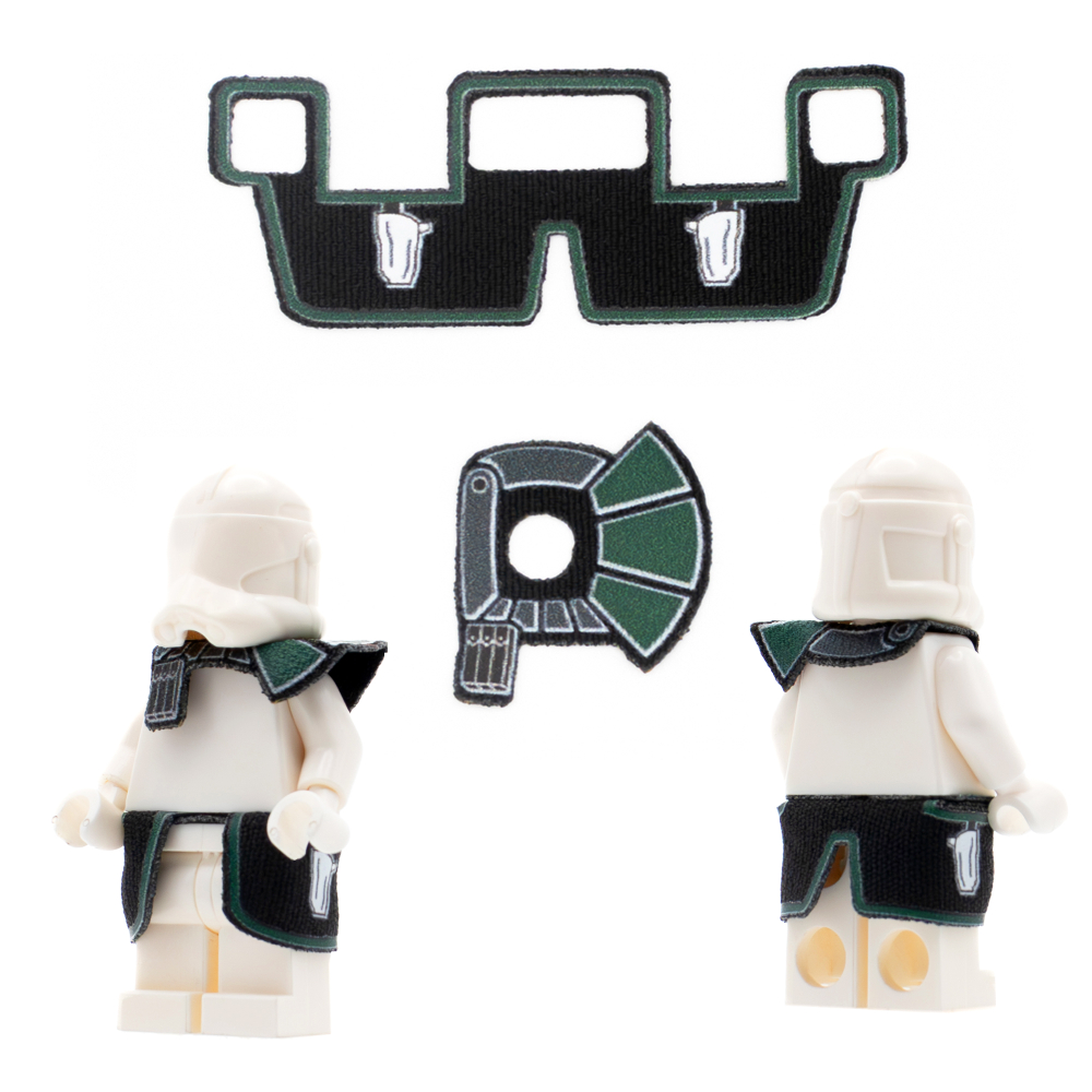 Комплект тканевых аксессуаров для клонов коммандеров (Цвета в ассортименте)