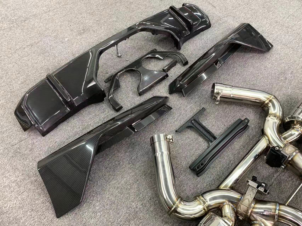 Спортивная выхлопная система с заслонками для BMW M3 G80 M4 G82 2021+ 3.0 БМВ