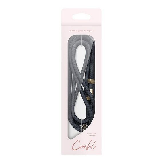 Шнурок на шею Uniq COEHL Laurel Lanyard (LAUREL-LMBLK) Black