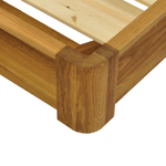 Кровать 180х200, Калантея, деревянная двуспальная, парящая, массив дуба, Dipriz