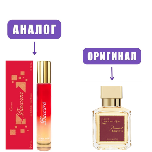 LIGA LUX 36ml BACCARA edT ledy /ТВ ручка бол