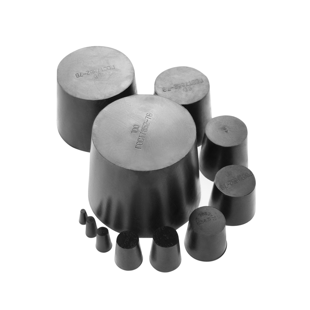 Пробка резиновая конусовидная 21,5 мм