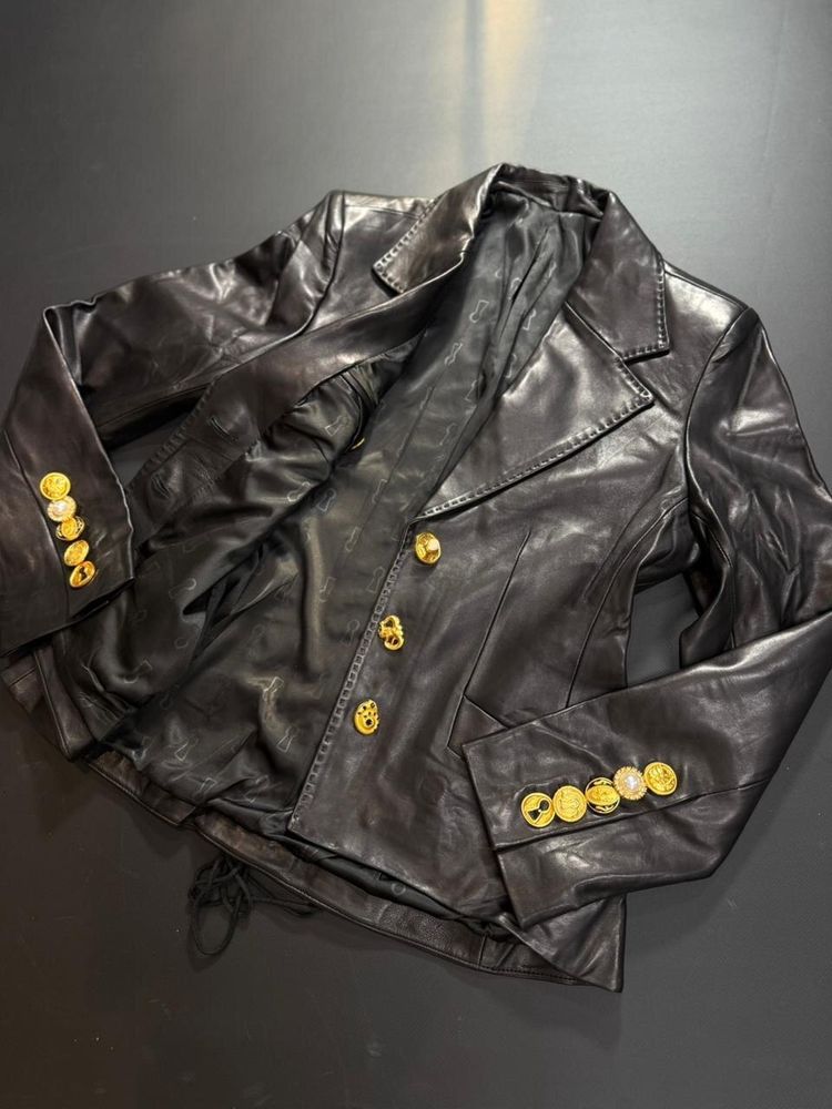 Кожаная куртка Schiaparelli