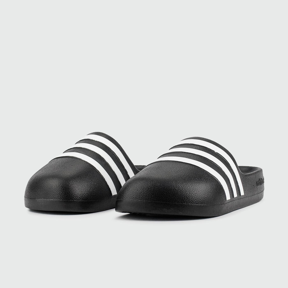 Шлёпки Adidas AdiFOM Slide Black White Wmns