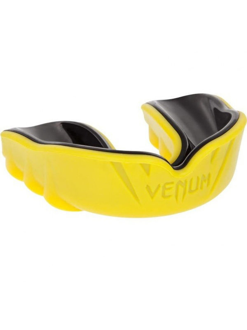 Капа боксерская Venum Challenger Yellow/Black