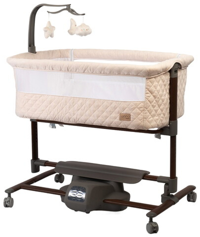 Колыбель Peppy Sonno электрическая Орех/Кремовый
