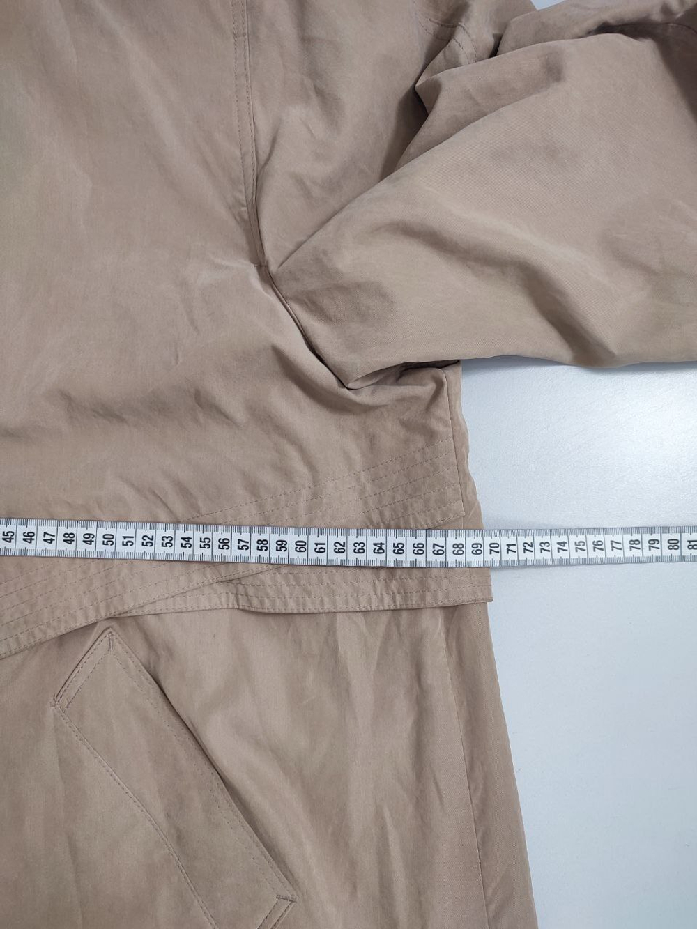 Плащ C&A светлый 56 размер