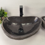Раковина из речного камня ПАРА! RS-65483 52*36*14 0866