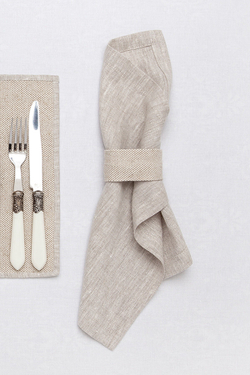 Кольцо для салфеток 6.5см Luxberry Table Line натуральное