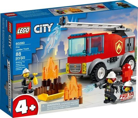 Конструктор LEGO CITY Fire Пожарная машина с лестницей 60280