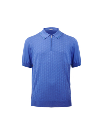 Поло с коротким рукавом на молнии Atelier Portofino