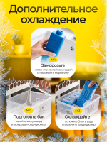 Мобильный напольный кондиционер, вентилятор, охладитель воздуха Velgio R88 Белый