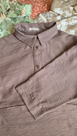 Блузка-Туника "Коричневый мокко"