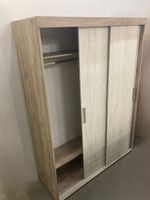 Шкаф-купе Ольга-19 дуб крафт серый/дуб крафт белый