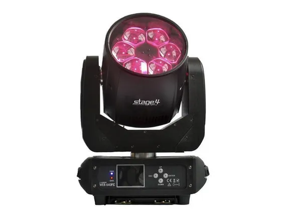 STAGE4 CLUBWASH WEB 640FC вращающаяся голова WASH,  240 Вт