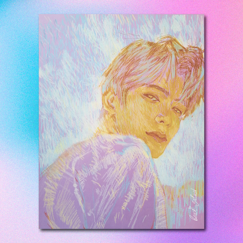 Арт принт / beat_salad / NCT / Джехён #3