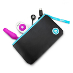 Анальный премиум-миниплаг цвета фуксии 10см b-Vibe Novice Plug BV-004-FUC