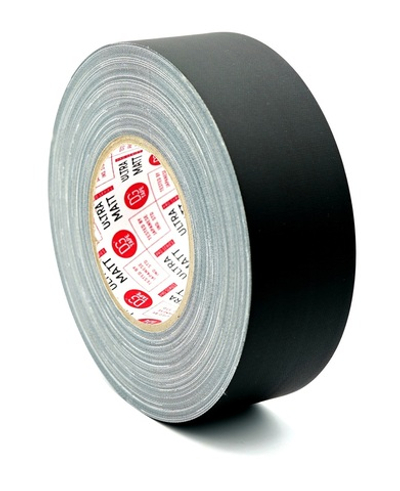 Клейкая лента Gaffer Tape@ultraMATT - Гаффа тейп 50мм/50м - Черный