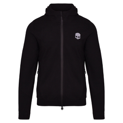 Мужская теннисная кофта Hydrogen Tech FZ Sweatshirt - black