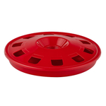 Поилка для птиц 5 л цвет красный (возможность установить бутылку на 5л)