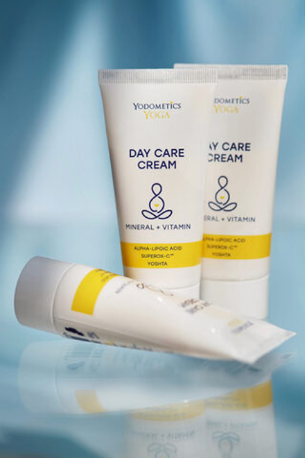 ДНЕВНОЙ КРЕМ ДЛЯ ЛИЦА DAY CARE CREAM Alpha-Lipoic Acid, SUPEROX-C™ Слива Какаду, Yoshta, ТМ YODOMETICS