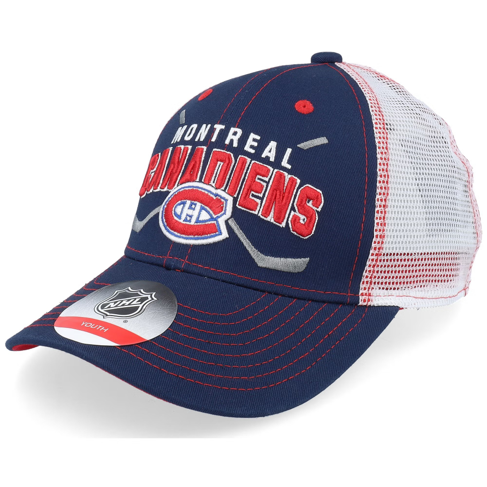 Бейсболка Adidas S24 Lockup Meshback Canadiens JR