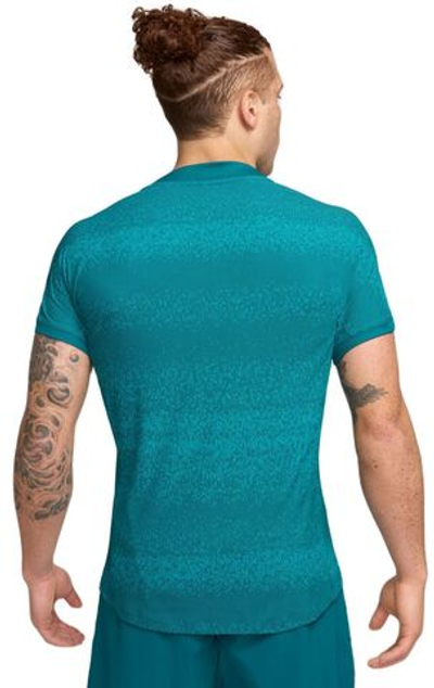 Мужская теннисная футболка Nike Court Rafa Dri-Fit - Бирюзовый